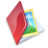 文件夹中的形象，红色 Folder image red
